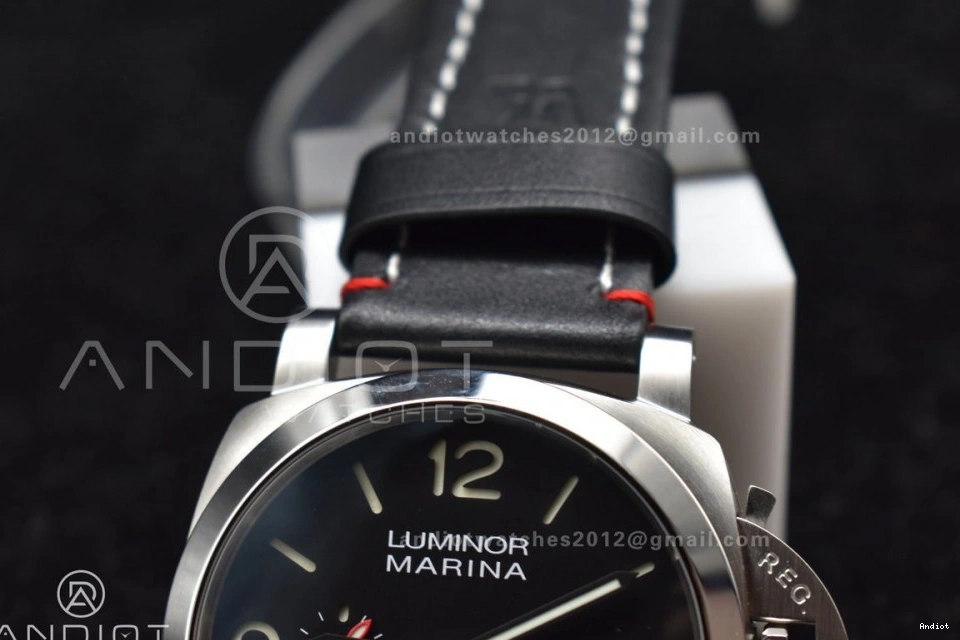  Best Green Leather Brown PAM732 Dial Edition on 1:1 TTF Strap P9010 Dark 0401